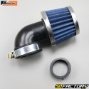 Griglia filtro aria clacson angolata 90° Ø28-35 mm PHVA, PHBG, PHBN Replay KN Small FC cromato e blu