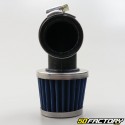 Bent horn air filter XL Ã28 / 35mm PHVA, PHBG blue