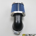 Bent horn air filter XL Ã28 / 35mm PHVA, PHBG blue