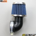 Griglia filtro aria clacson angolata 90° Ø28-35 mm PHVA, PHBG, PHBN Replay KN Small FC cromato e blu