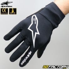 Guanti da strada Alpinestars Reef omologati CE neri