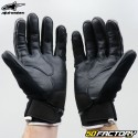 Luvas de rua Alpinestars S Max Drystar preto e branco aprovado pela CE