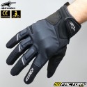 Gants street Alpinestars Atom homologués CE noirs