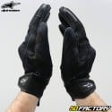 Gloves racing Alpinestars Atom CE approved black and white