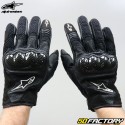 Handschuhe racing Alpinestars SMX-1 Air V2 CE-geprüft schwarz