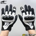 Gloves racing Alpinestars SMX-1 Air V2 CE approved black and white