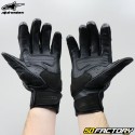 Gants street Alpinestars Mustang V2 homologués CE noirs