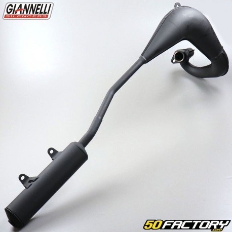 Auspuff Kawasaki K MX  125 (1986 bis 2002) Giannelli, schwarz