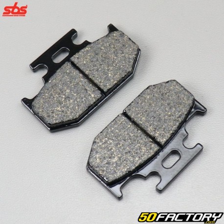 Organic brake pads Yamaha WR 125, Kawasaki KDX 250, Suzuki DR 250 ... SBS