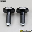 Embouts de guidon Ø28mm Yasuni Pro Race noirs