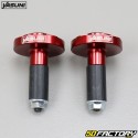 Ã˜28mm bar ends Yasuni Pro Race red