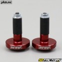 Ã˜28mm bar ends Yasuni Pro Race red