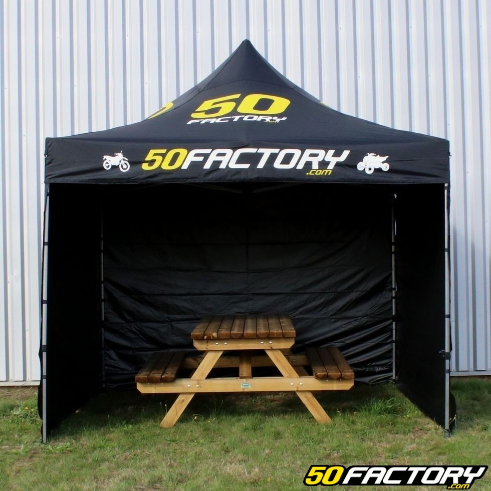 Tente paddock 50 Factory - Équipement stand moto cross, enduro, quad