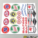 Set of stickers
 Vintage 30x30cm