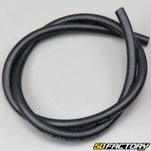 Tubo carburante/fluido rinforzato nero da 6 mm (al metro)