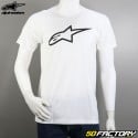 Camiseta branca e preta Alpinestars Ageless