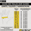 Handschuhe cross Shot Drift Spider CE zugelassenes Motorrad pink