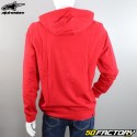 Felpa con cappuccio Alpinestars Ride 2.0 rosso e bianco