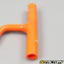 Lower cooling hose Derbi Euro 3,  Euro orange