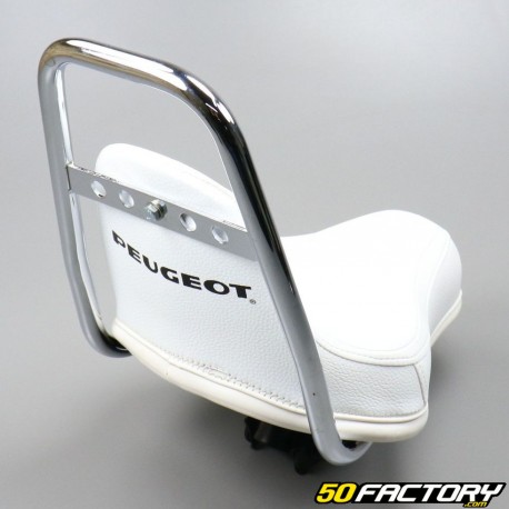 White chopper seat Peugeot 103