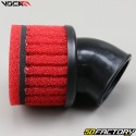 Filtre à air mousse Ø48mm Voca compétition pour carburateur PWK rouge