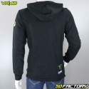 Sweatshirt zipHoodie VR46 Dual Schwarz