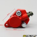 Pinza de freno Derbi Senda,  Gilera,  Aprilia,  Peugeot... rojo adaptable