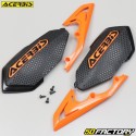 Protetores de mão Acerbis X-Elite  preto e laranja
