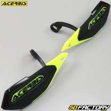 Protectores de manos Acerbis  X-Elite negro y amarillo