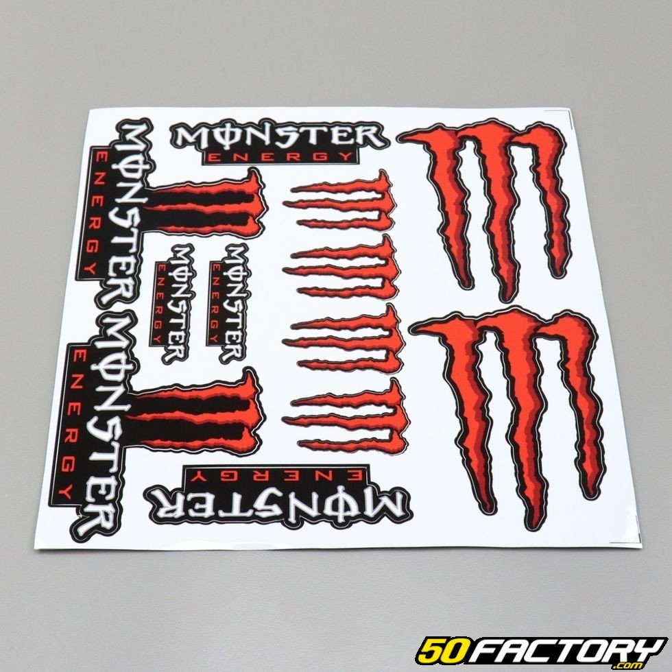 Stickers monster energy - Des prix 50% moins cher qu'en magasin