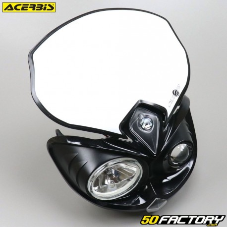 Acerbis 2732070001 Headlight Shells Black