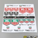 Planche de stickers Tag Heuer 30x30cm