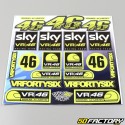 Set of stickers
 Sky46 30x30cm