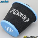 Right air filter Ã˜48mm Polini Big Evolution black and blue