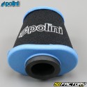 Right air filter Ã˜48mm Polini Big Evolution black and blue