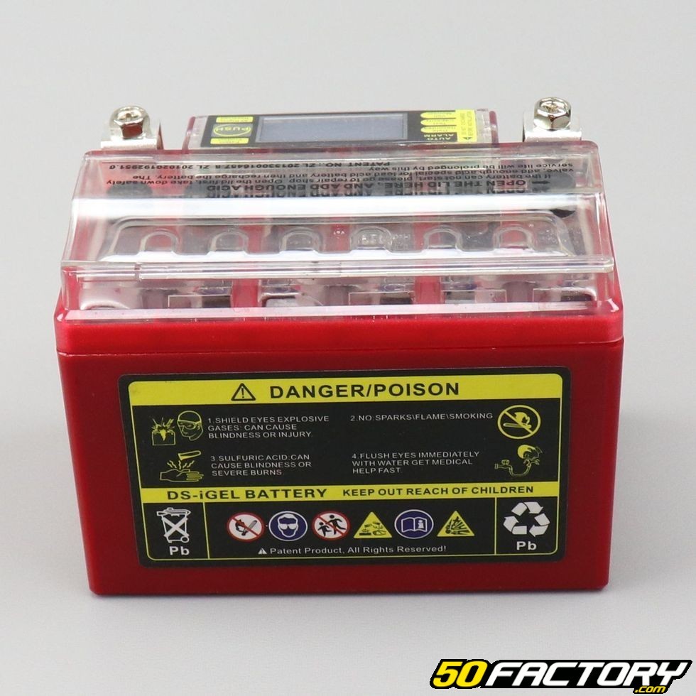 Batterie YTX4L-BS 12V 4Ah gel Derbi, Gilera, Aprilia
