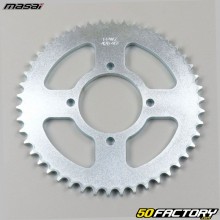 Rear sprocket 46 teeth steel 428 Masai Black Rod 125