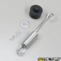 Center stand axle with spring and MBK buffer Booster,  Stunt  et  Yamaha Bw&#39;s 50 2T