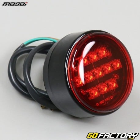 Luz traseira Masai Black Cafe, Muscle e Scrambler 125