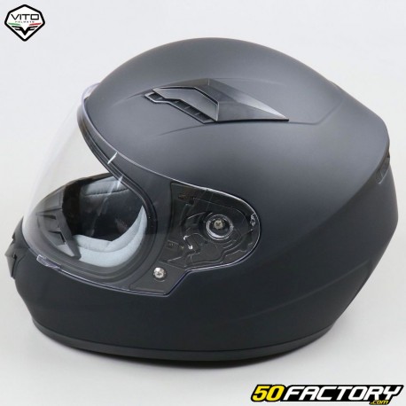 Casco integrale da bambino Vito Bambino nero opaco