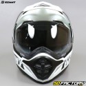 Casco enduro Kenny Extreme bianco e nero