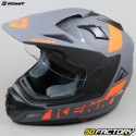 Kenny Extreme enduro helmet matt gray and orange