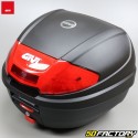 Top case 30L Givi E300N2 preto com refletores vermelhos
