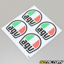 Pegatinas reflectantes para casco AGV