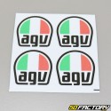 Stickers réfléchissants pour casque AGV