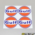 Adesivos refletivos para capacete Gulf