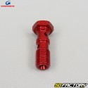 Banjo brake screw Ø10x125mm double Goodridge red