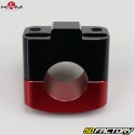 22mm handlebar clamps to 28mm KRM Pro Ride black and red