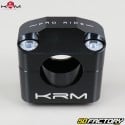 Pontets de guidon 22mm vers 28mm KRM Pro Ride noirs