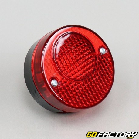 Feu arrière avec bavette TUN'R à leds transparent ou rouge pour moto 50cc,  125